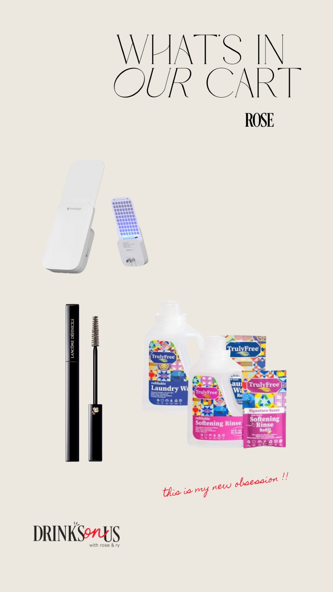 Products mentioned in Episode 66 of Drinks On Us, “Whats In Your Cart?” segment!! 

#LTKHome #LTKBeauty #LTKFindsUnder50