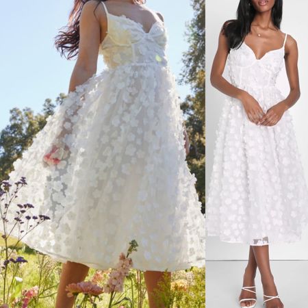 Bride to be, bridal shower dress, bachelorette party, white dress 

#LTKwedding #LTKFind