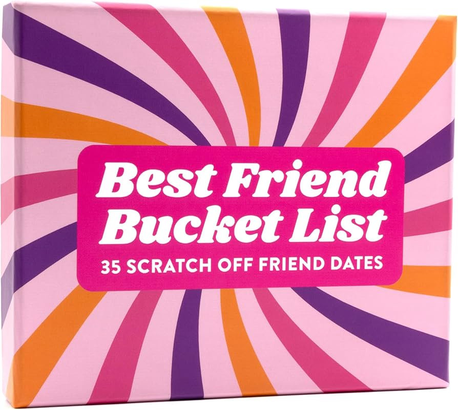 Best Friend Bucket List Scratch Off Cards – 35 Fun Adventure Date Ideas for Friends – Unique ... | Amazon (US)