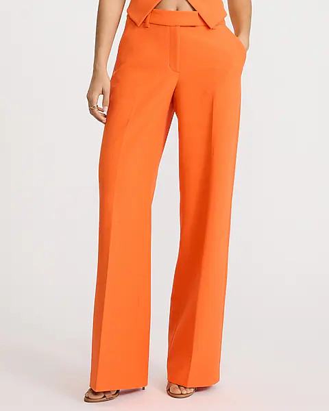 Editor Studio Stretch Twill Mid Rise Trouser | Express
