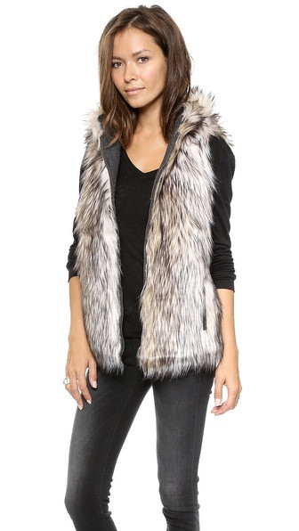 Hopi Reversible Faux Fur Vest | Shopbop