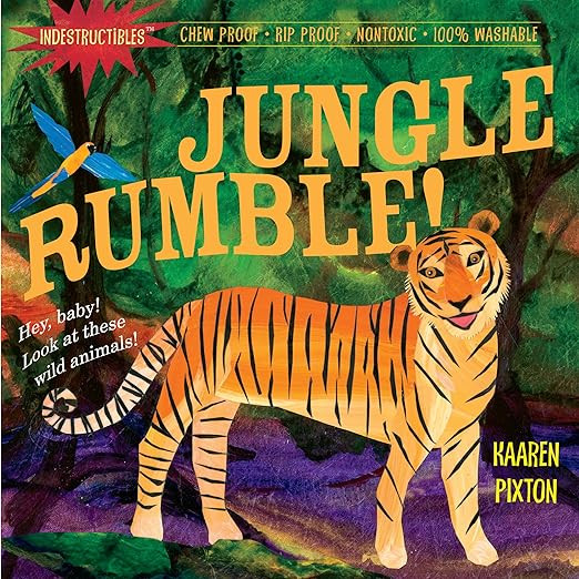 Indestructibles: Jungle Rumble : Chew Proof - Rip Proof - Nontoxic - 100% Washable (Book for Babi... | Amazon (US)
