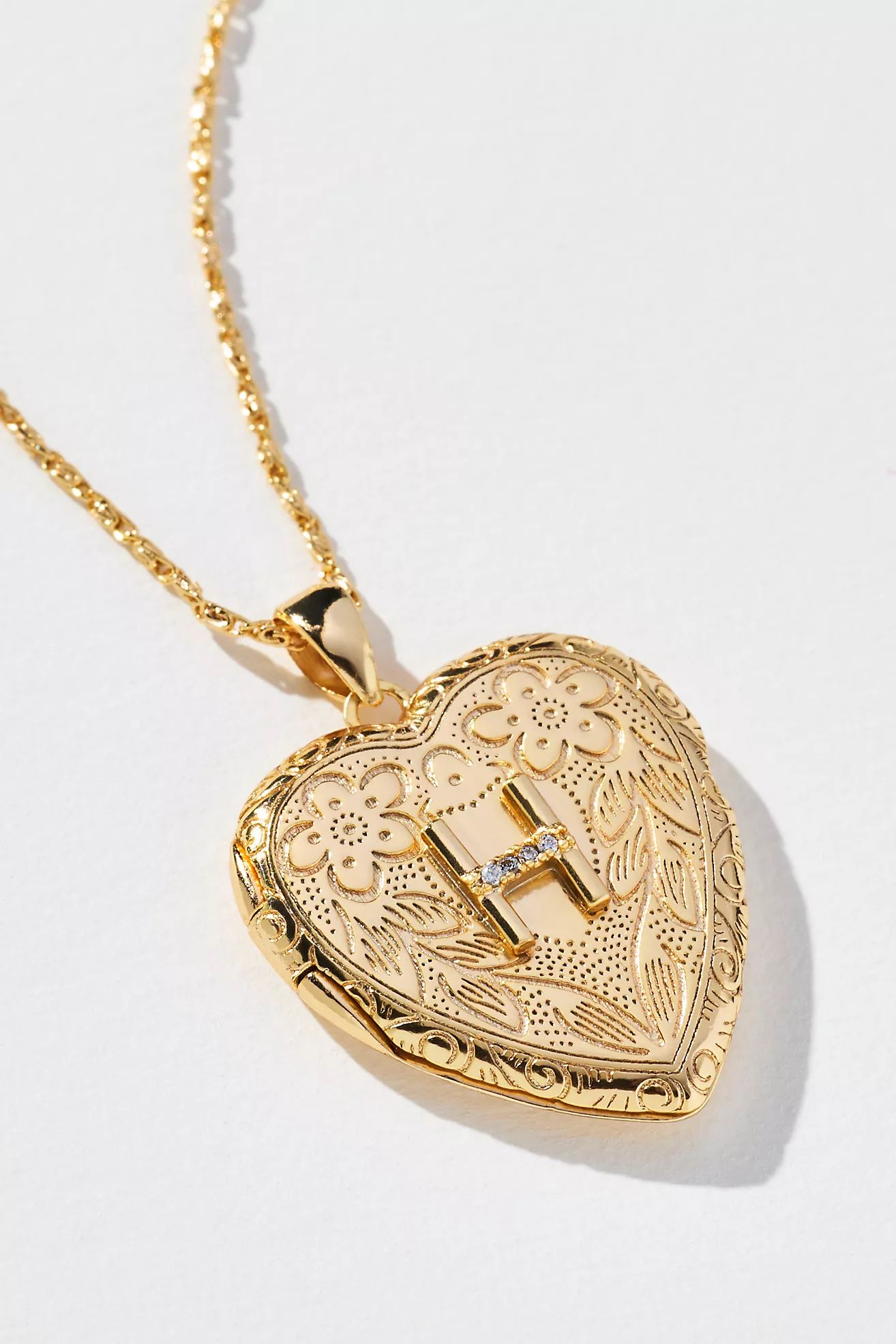 Heart Locket Necklace | Anthropologie (US)