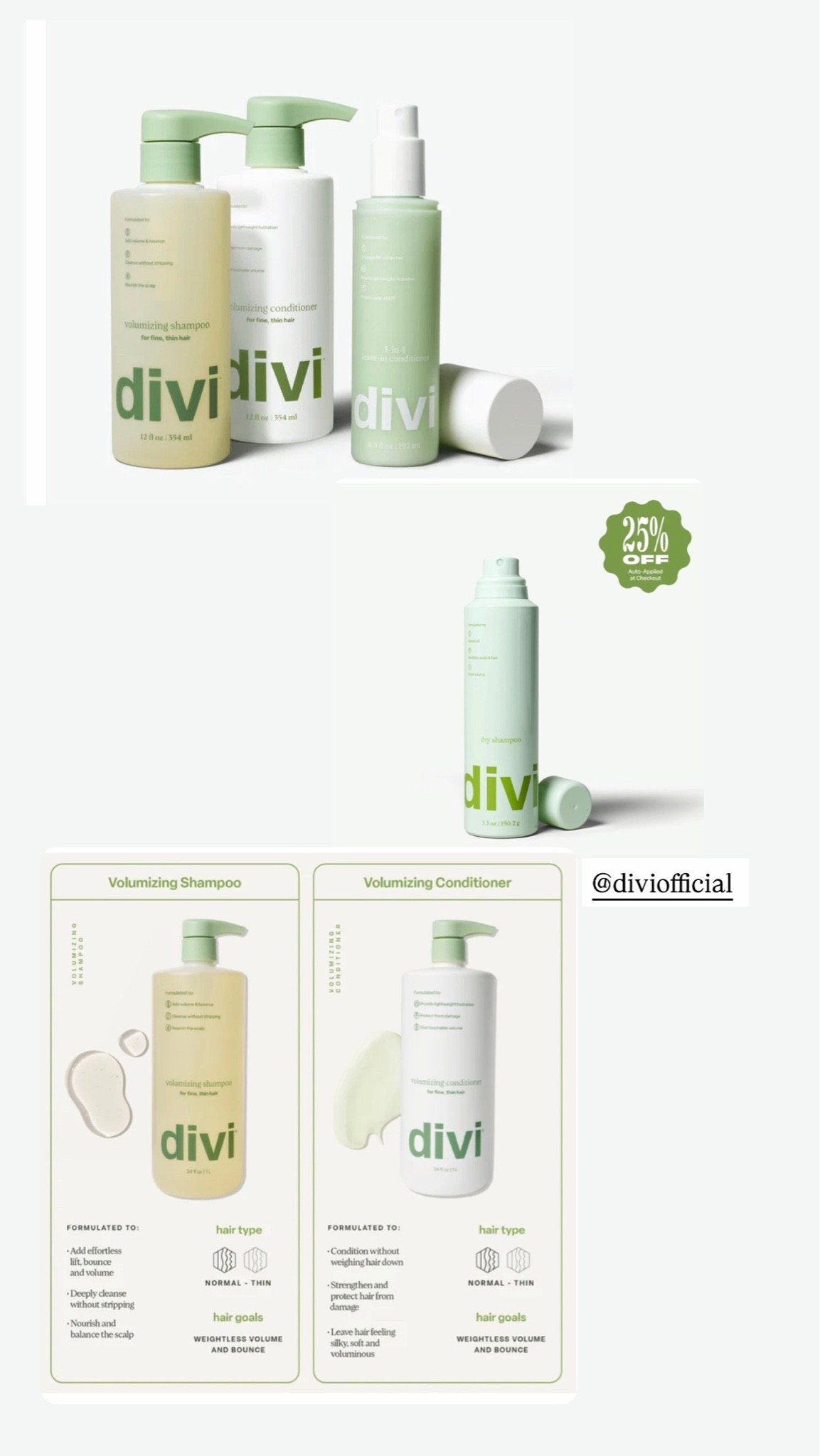 Divi sale ends tonight 
25% off sitewide
This brand makes some amazing hair products. 
Dry shampoo

#LTKgrwm #LTKselfcare #LTKSaleAlert