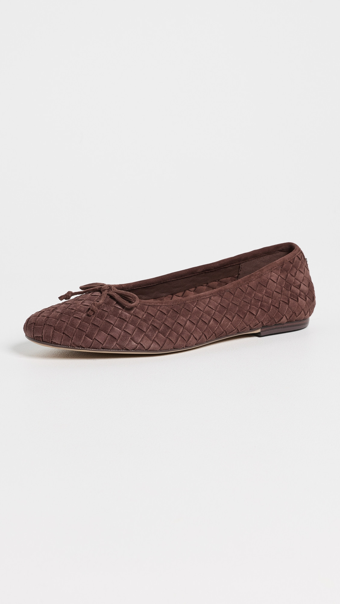 Sam Edelman Ruthie Suede Flats Java Brown SE 8 | Shopbop