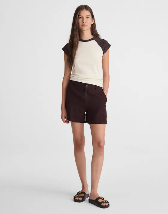The Zoe Short in 100% Linen | Madewell