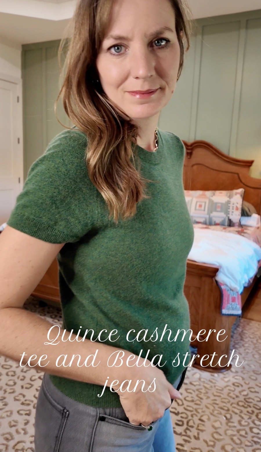 Cozy + classic outfit of the day ✨
Loving this Quince cashmere tee paired with my favorite Bella stretch jeans—soft, timeless, and perfect for everyday wear.
Elevated basics that feel luxurious without the price tag.
Linked here on LTK for easy shopping! 🖤

#LTKOver40 #LTKStyleTip #LTKFindsUnder100