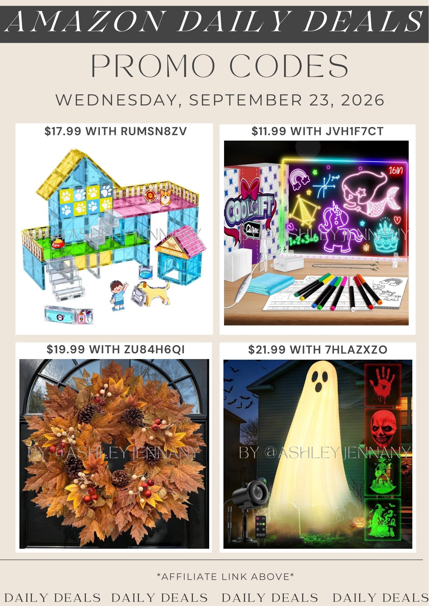 Amazon deals

#LTKSeasonal #LTKHome #LTKSaleAlert