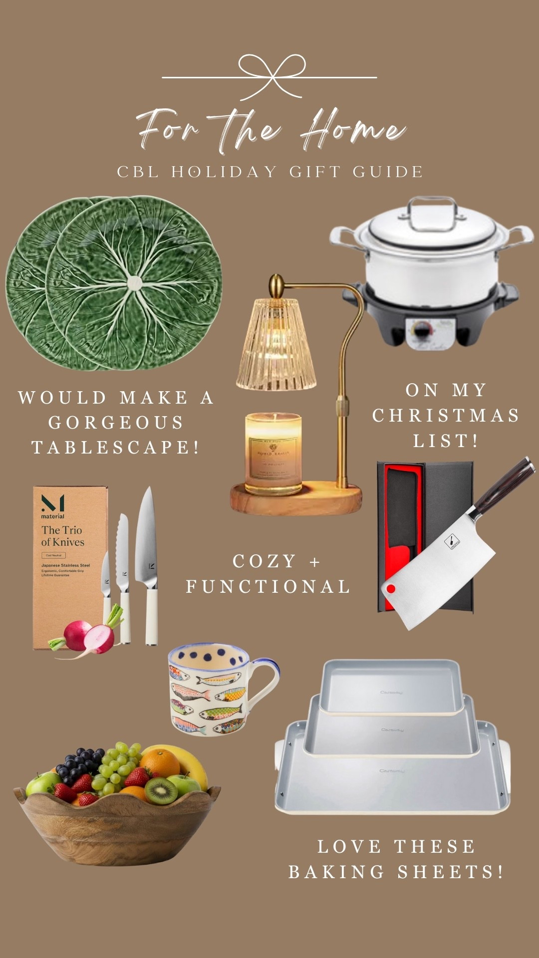 Gift ideas for the home— for the one who loves to invest in pieces for their home but prefers things that have a purpose vs just decoration 

#LTKGiftGuide #LTKHome