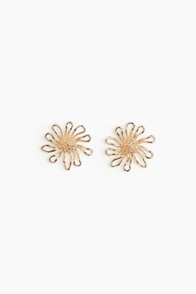 Flower-shaped Earrings | H&M (US + CA)