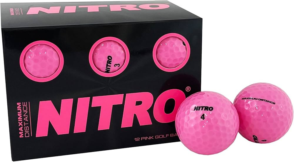 Nitro Maximum Distance Golf Ball (12-Pack) | Amazon (US)