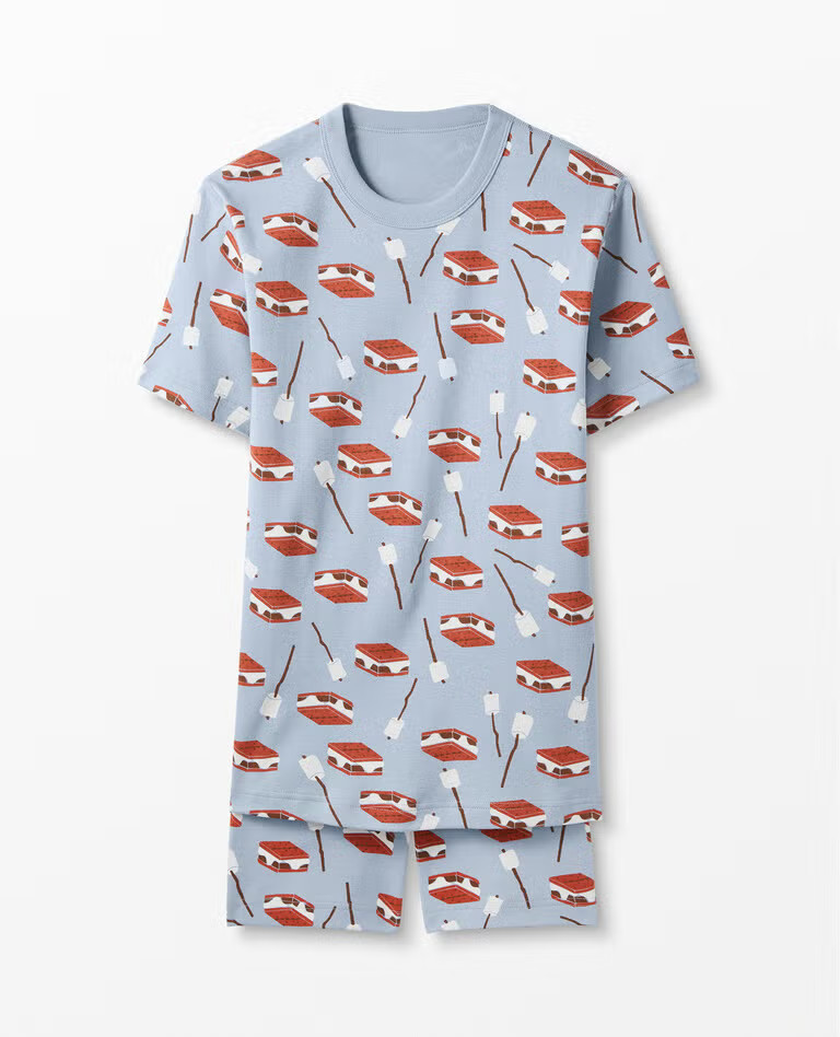 Adult 4th of July Short John Pajamas In Organic Cotton | Hanna Andersson