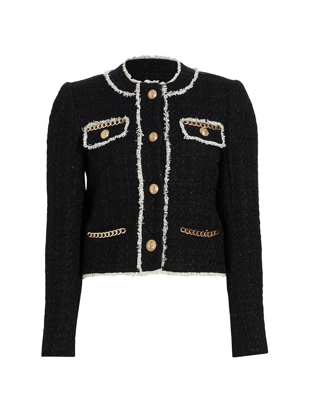 Serena Contrast Tweed Jacket | Saks Fifth Avenue