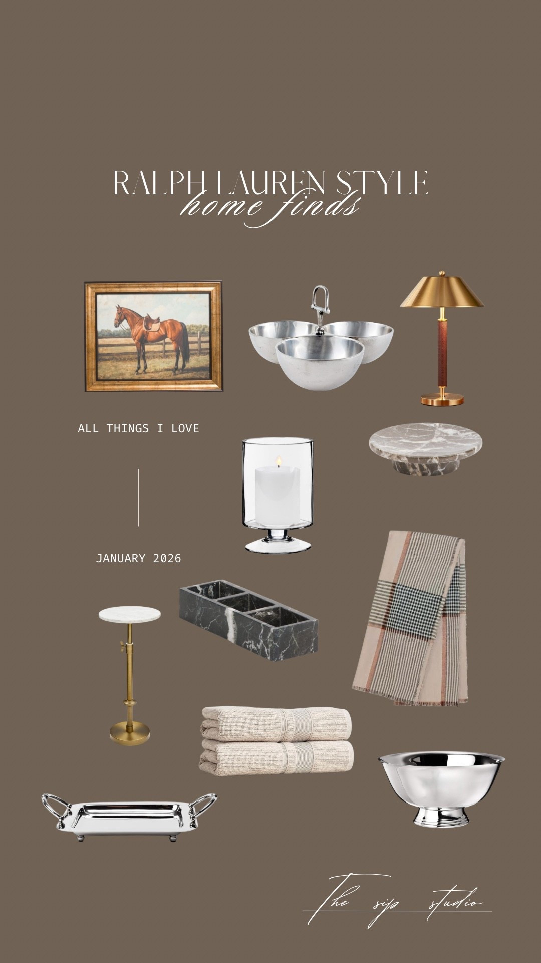 Ralph Lauren inspired finds / timeless home decor 🐴🧸🤎✨

#LTKHome #LTKSaleAlert #LTKFindsUnder100