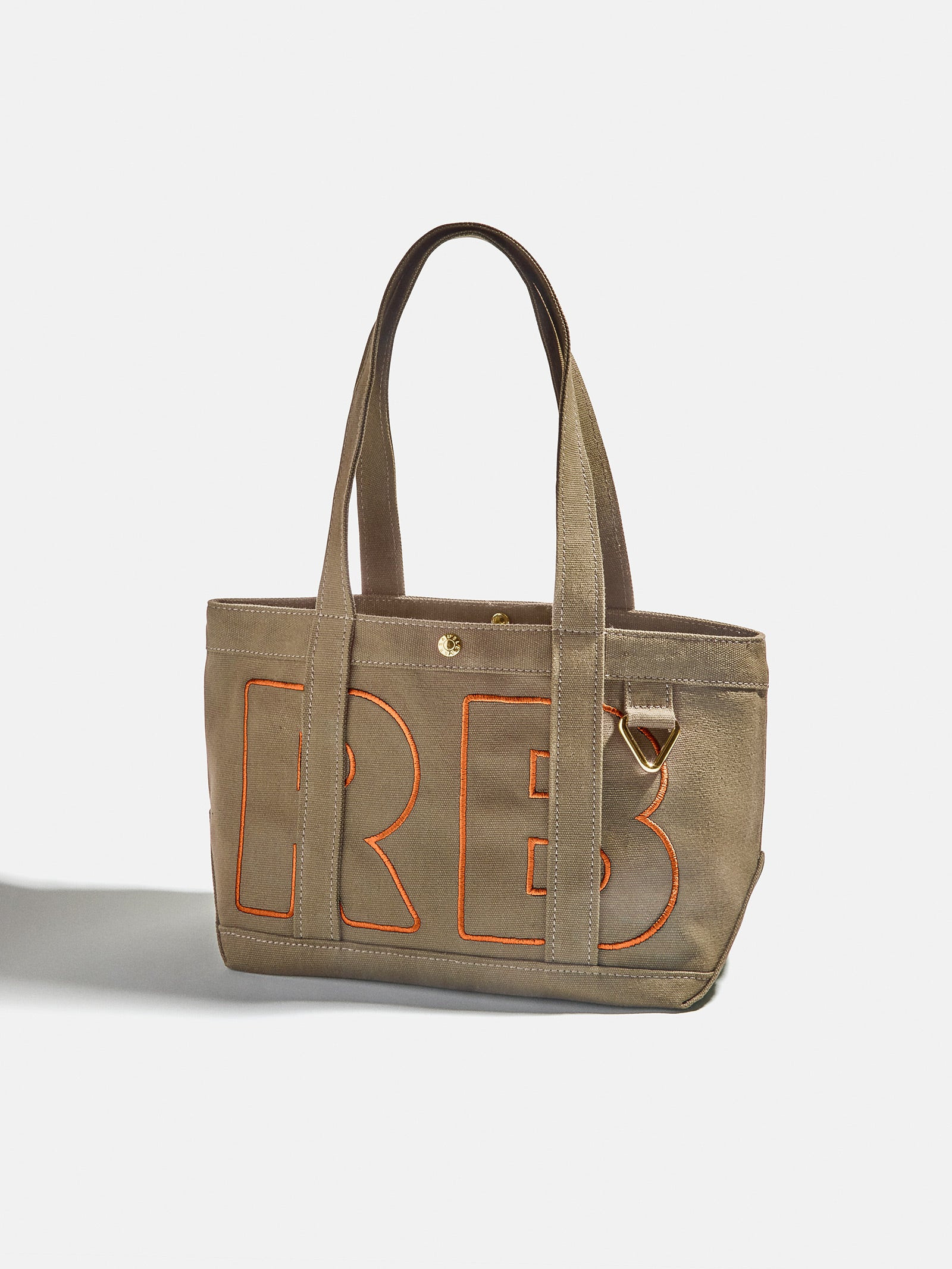 Custom Alpha Tote - Mushroom Taupe | BaubleBar