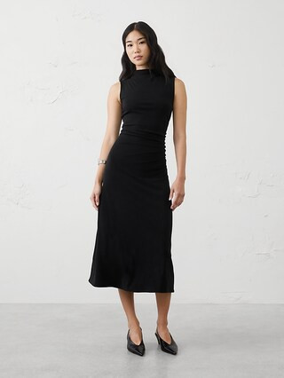 Cozy Ribbed Maxi Dress | Banana Republic Factory