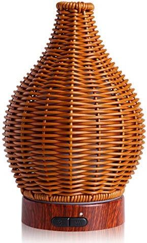 kobodon Essential Oil Diffuser，Rattan Woven Ultrasonic Cool Aroma Mist Humidifiers， Aromather... | Amazon (US)