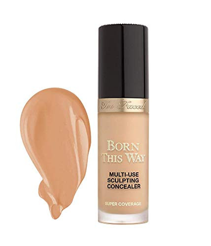 Too Faced Born this Way Super Coverage Multi-Use Concealer - Warm Beige | Amazon (US)