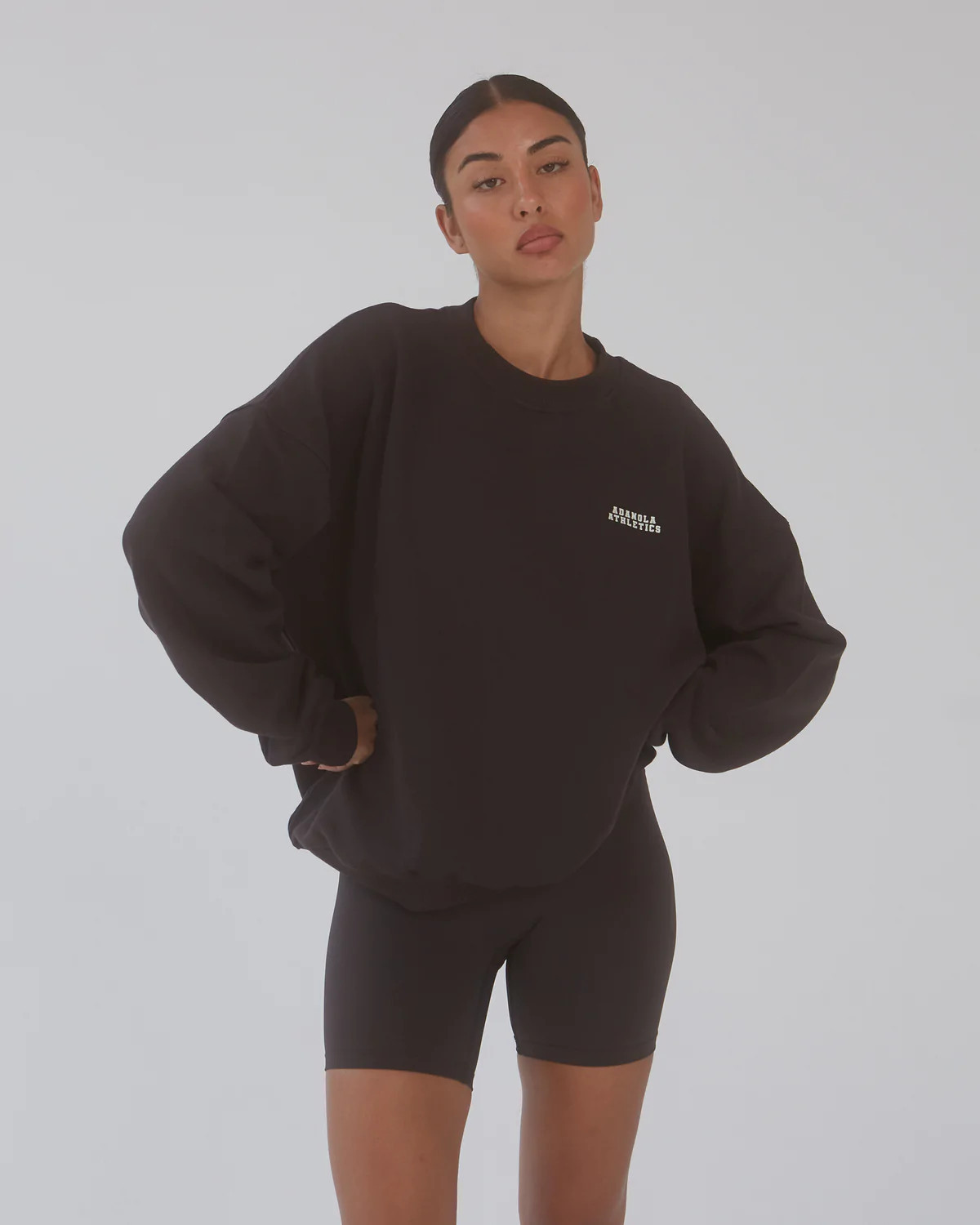 Oversized Sweatshirt - Coffee Bean | Adanola UK