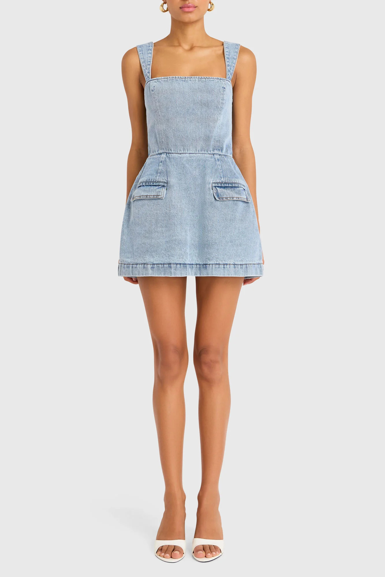 Bethany Skort Romper Destiny Wash / M | Amanda Uprichard