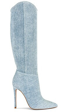 JLO Jennifer Lopez x REVOLVE Rokwood Boot in Light Blue from Revolve.com | Revolve Clothing (Global)