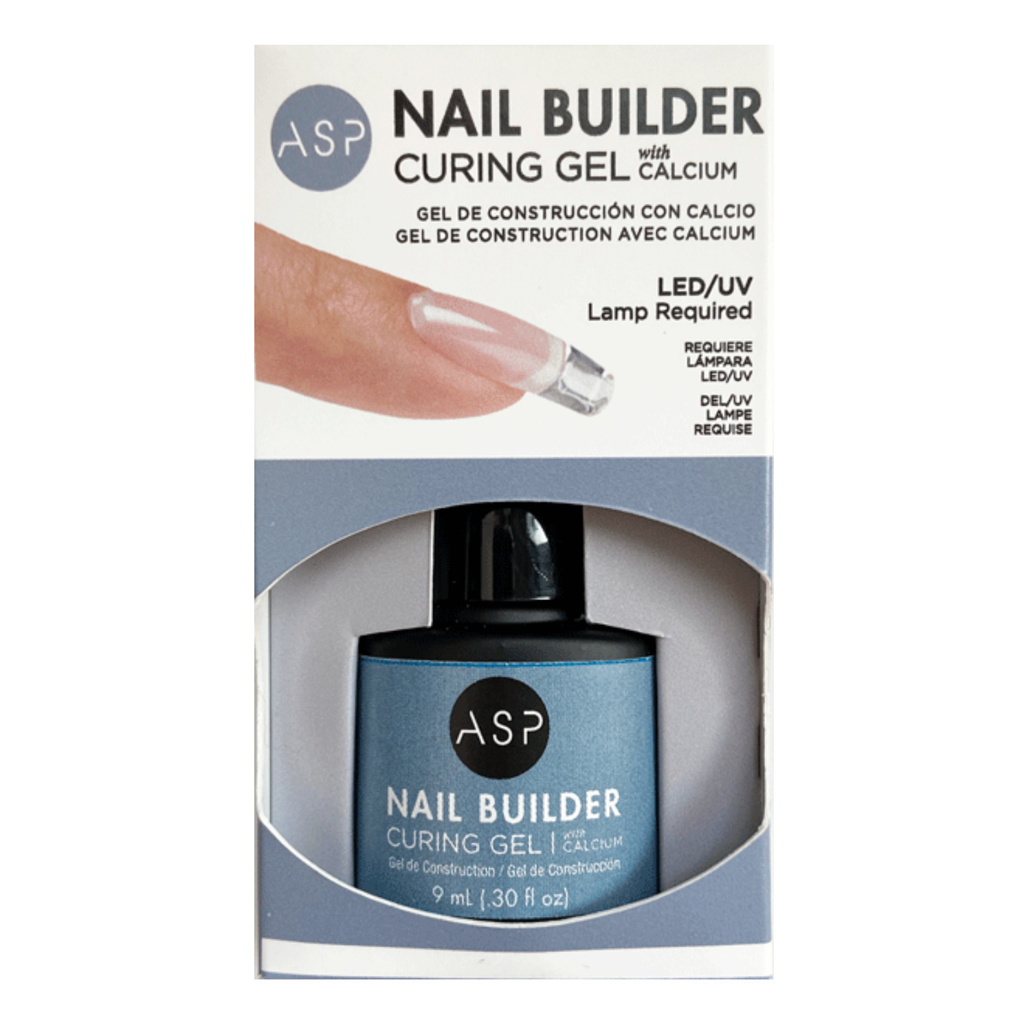 ASP Clear Nail Builder Curing Gel | Sally Beauty