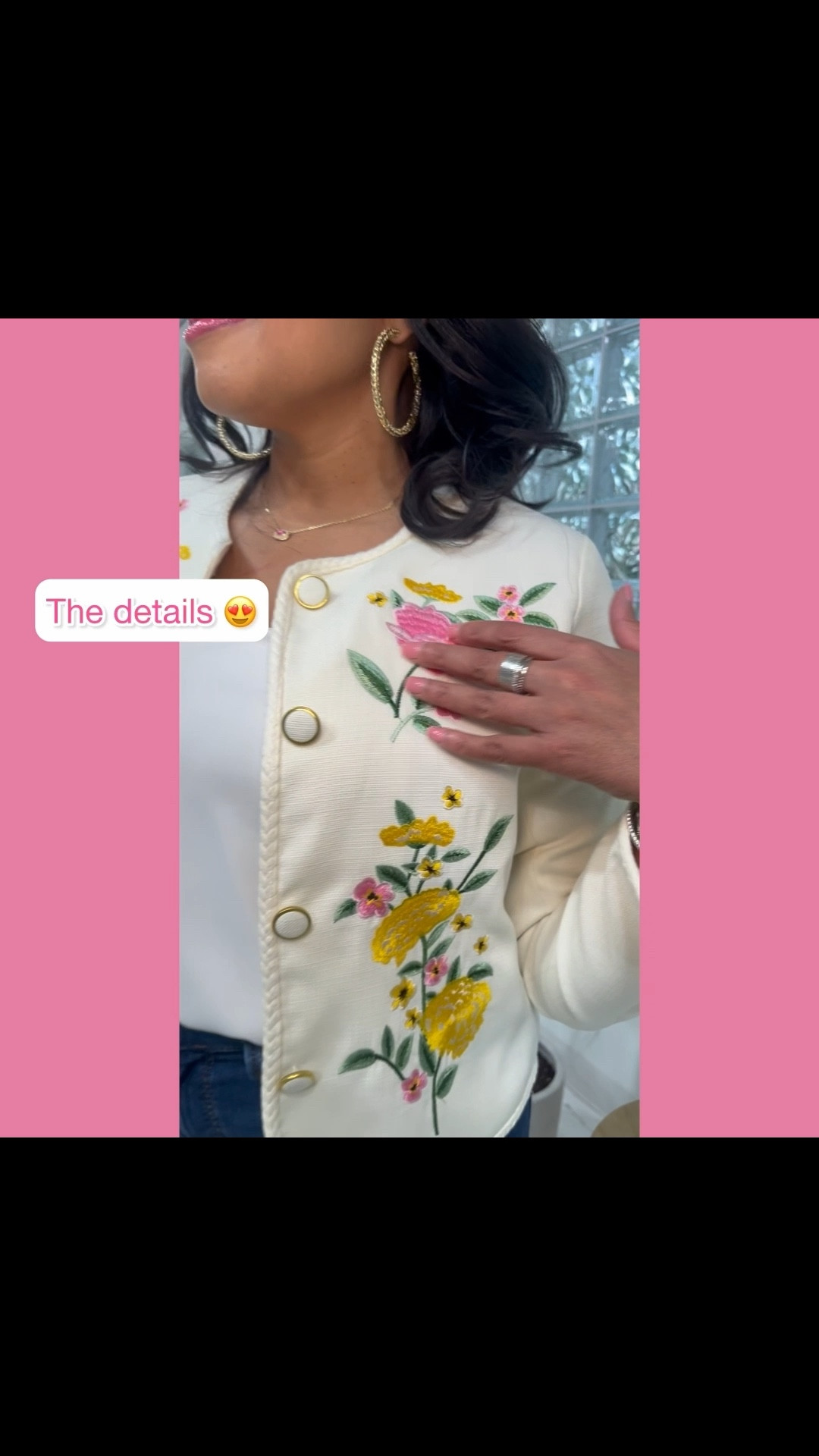 The details on this jacket are perfections!

#LTKOver40 #LTKSummerEdit #LTKFindsUnder50