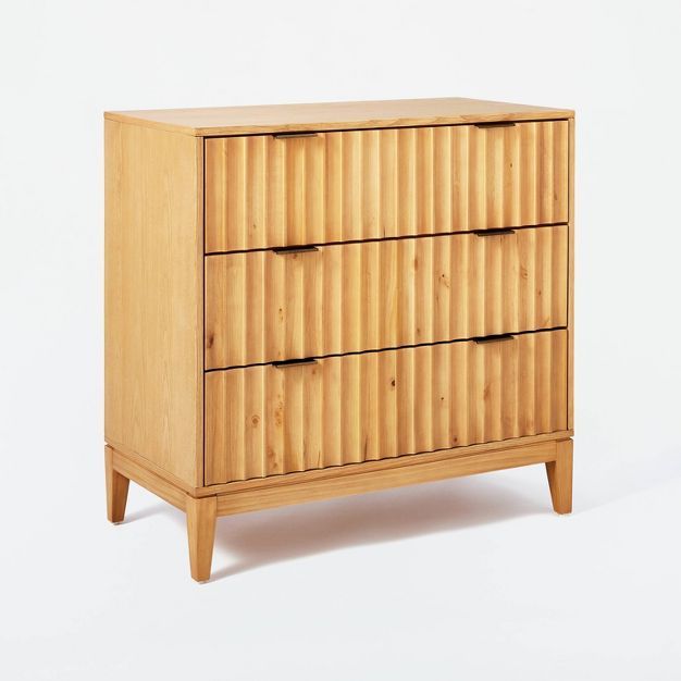 Thousand Oaks Wood Scalloped 3 Drawer - Threshold™ designed with Studio | Target