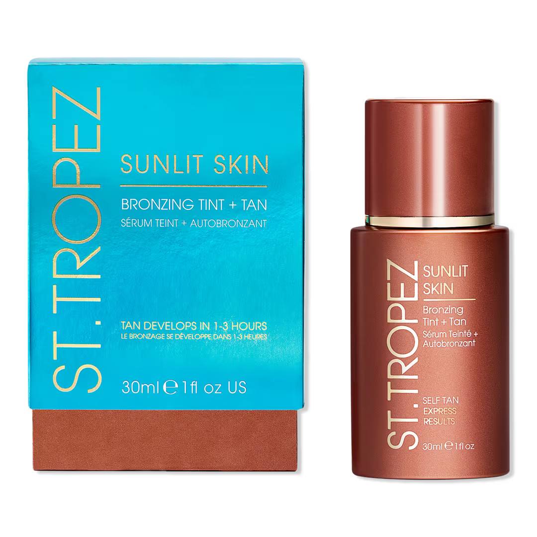 Sunlit Skin Bronzing Tint and Self Tan Serum | Ulta