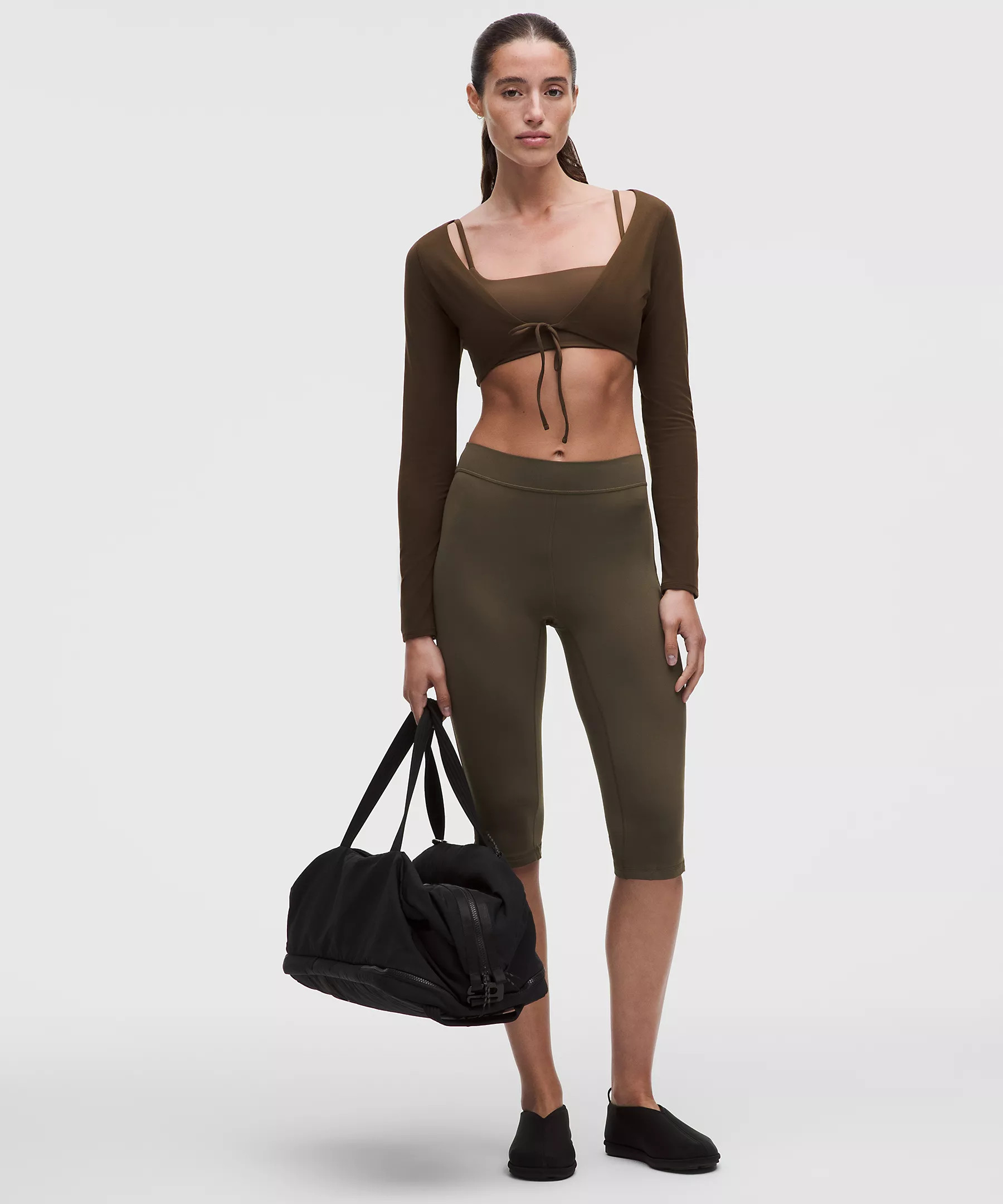 Groove High-Rise Notched-Hem Crop 15" | lululemon (CA)