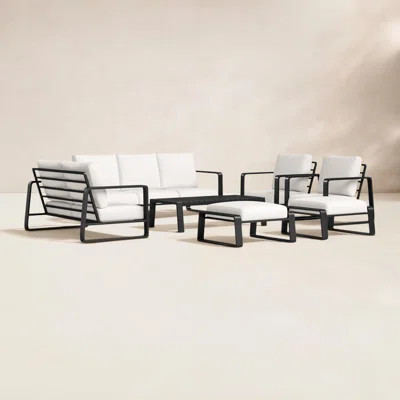Leanna 7 - Person Outdoor Seating Group with Cushions | Wayfair North America