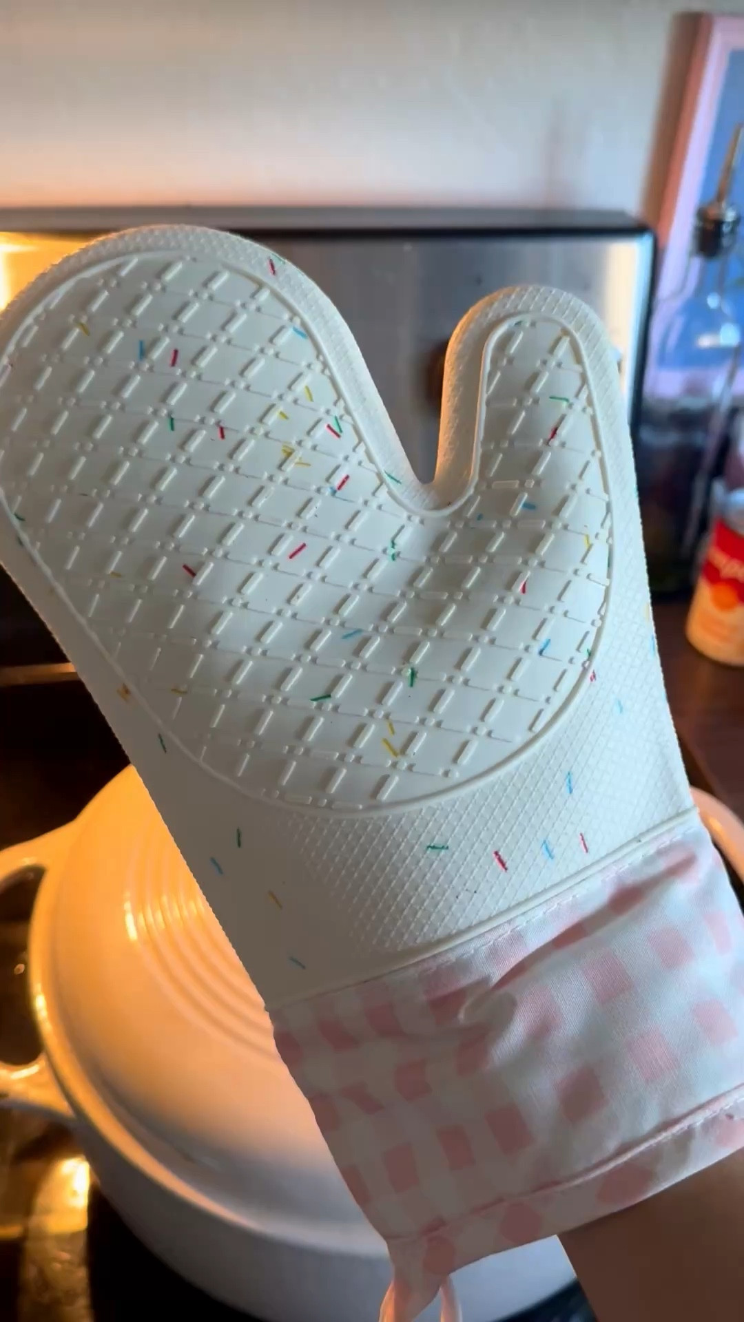 Obsessed with my oven mits! First ones to not melt on the Dutch oven! 

#baking #momlife #springfinds 

#LTKHome #LTKfoodie #LTKSeasonal