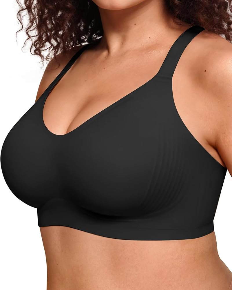 Vertvie Bras for Women No Underwire Wireless Push Up Seamless Full Coverage Comfort Sports Everyd... | Amazon (US)