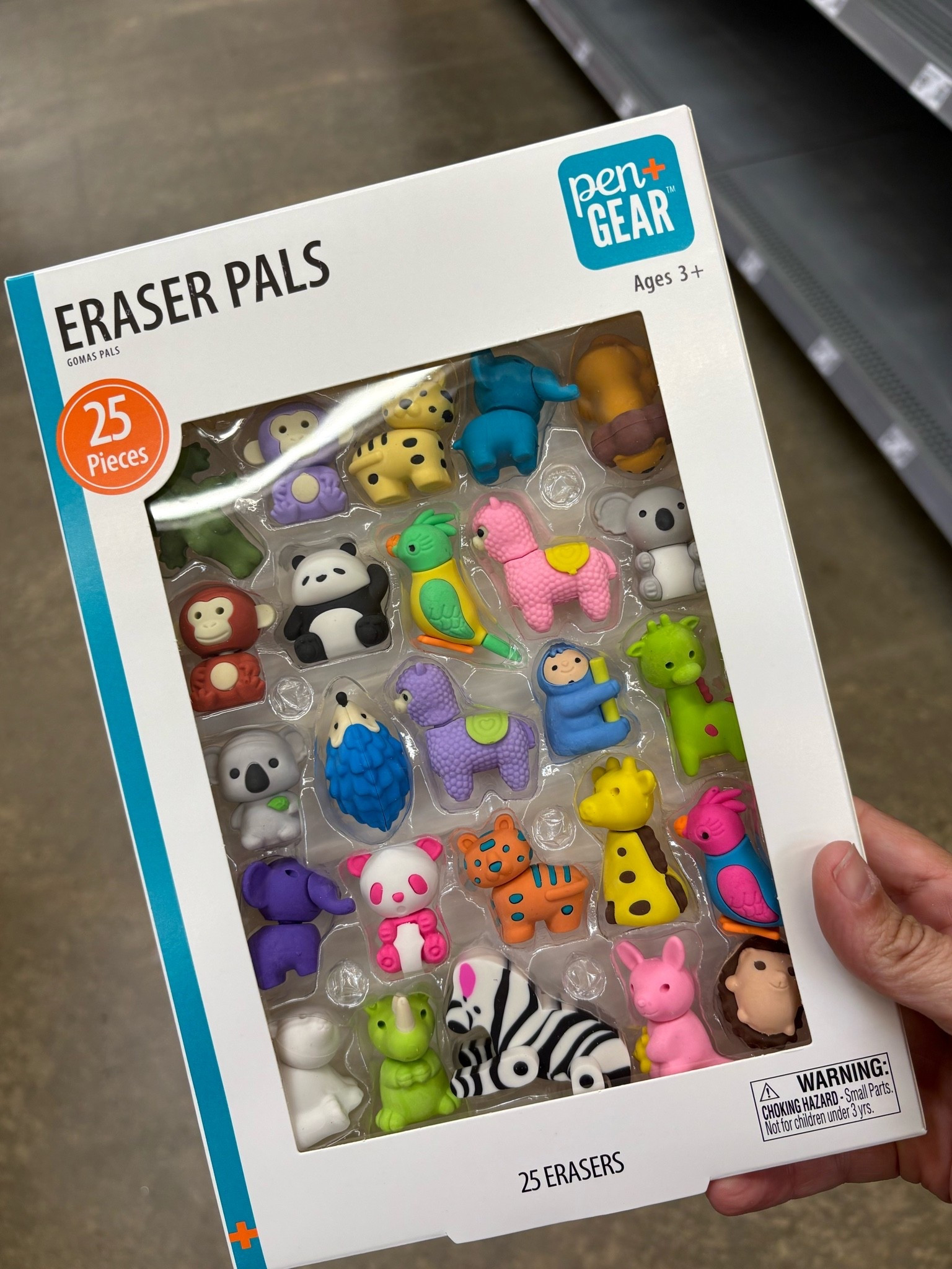 ✏️🦊 The cutest little addition to your back-to-school supply list! 🐼✨

These Eraser Pals Animal Erasers (25 Count) are such a fun Walmart back-to-school find for kids! Perfect for elementary school students, classroom supplies, homework stations, prize boxes, and pencil cases, these adorable animal-shaped erasers make school essentials a little more exciting.

Whether your child loves cute school supplies, colorful stationery, or fun desk accessories, these animal erasers for kids are an affordable way to add personality to their school supplies. They’re great for teacher classroom rewards, birthday party favors, stocking stuffers, and back-to-school shopping lists too!

If you’re looking for cute and affordable school supplies for elementary students, add these to your Walmart cart! ✏️💕

💬 Which animal would your child pick first?

#BackToSchool #WalmartFinds #SchoolSupplies #BackToSchoolShopping #KidsSchoolSupplies #ElementarySchoolSupplies #CuteSchoolSupplies #Erasers #AnimalErasers #PencilCaseEssentials #SchoolSupplyHaul #ClassroomSupplies #TeacherSupplies #MomFinds #AffordableFinds #LTKFinds

#LTKSeasonal #LTKKids