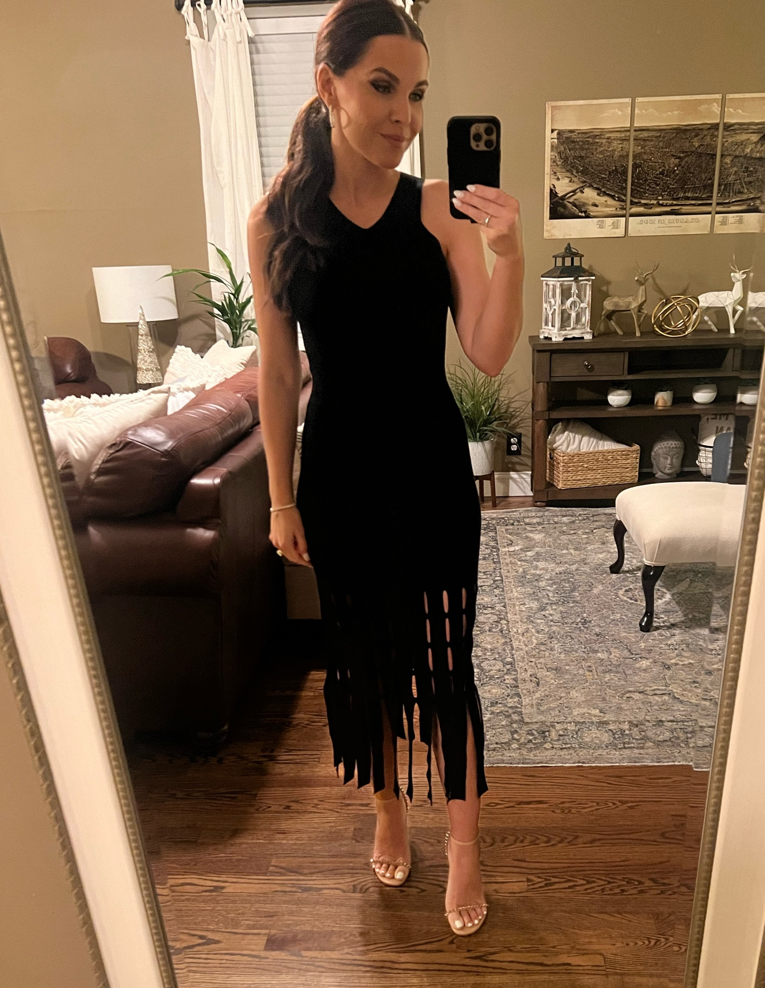 the perfect LBD! wearing size XS. outfit inspo, women’s dinner outfit, gala dress, special event dress, corporate party dress, Christian Louboutin, Nordstrom, Neiman Marcus