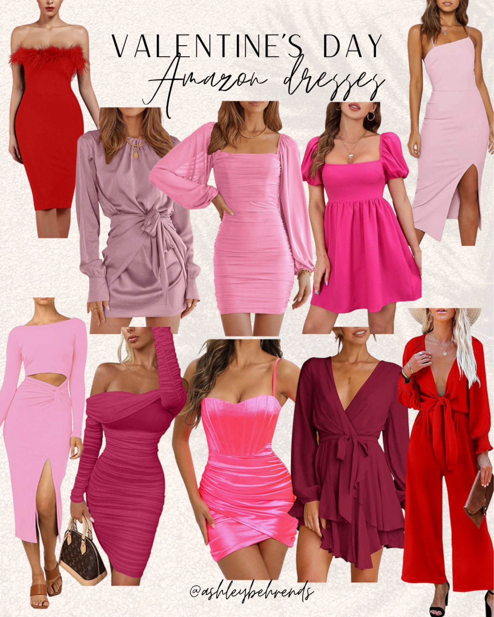 Valentine’s Day dress inspo 💘🌹❤️
Vday dresses, Galentine’s, red dress, pink dress, satin dress, sequin dress, velvet dress, maxi dress, wrap dress, date night
#ootn #datenightoutfit #specialoccasion #dresses #maxidress #minidress #wrapdress #sequindress #pinkdress #reddress #valentinesday #galentines 

#LTKSeasonal #LTKunder50 #LTKstyletip