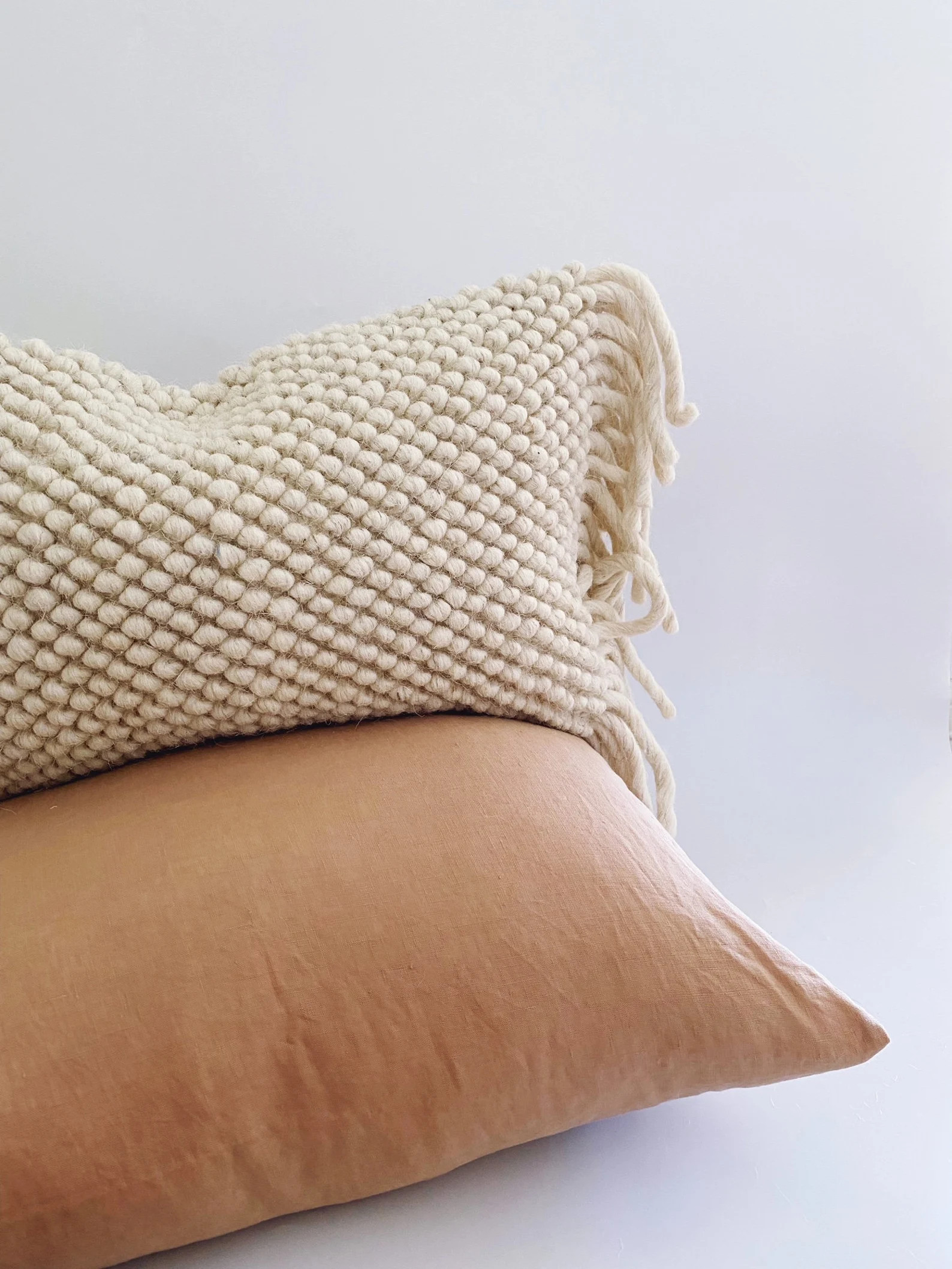 The MILA 12 X 20 Lumbar Wool Pillow Cover - Etsy | Etsy (US)