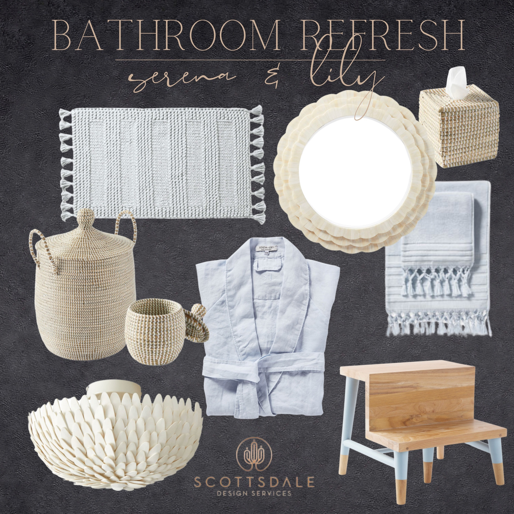 Up to 30% off bathroom refresh finds🤍

Home refresh, bathroom stool, bathroom mirror, robe, bathroom rug, round mirror, bathroom basket, bathroom rug, towels, neutral home decor

#LTKhome #LTKFind #LTKSale