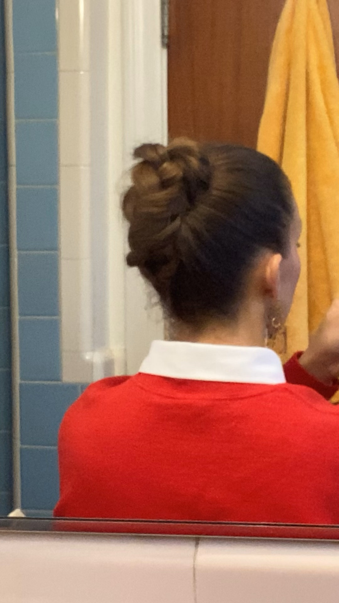 Today’s hairstyle - I went a little fancier since we were having our holiday party.  


#hairstyle #watchnow 

#LTKgrwm #LTKvlog #LTKBeauty