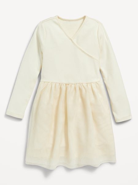 Fit & Flare Wrap-Front Tutu Dress for Toddler Girls | Old Navy (US)
