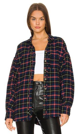 Happy Hour Plaid in Navy Combo | Revolve Clothing (Global)