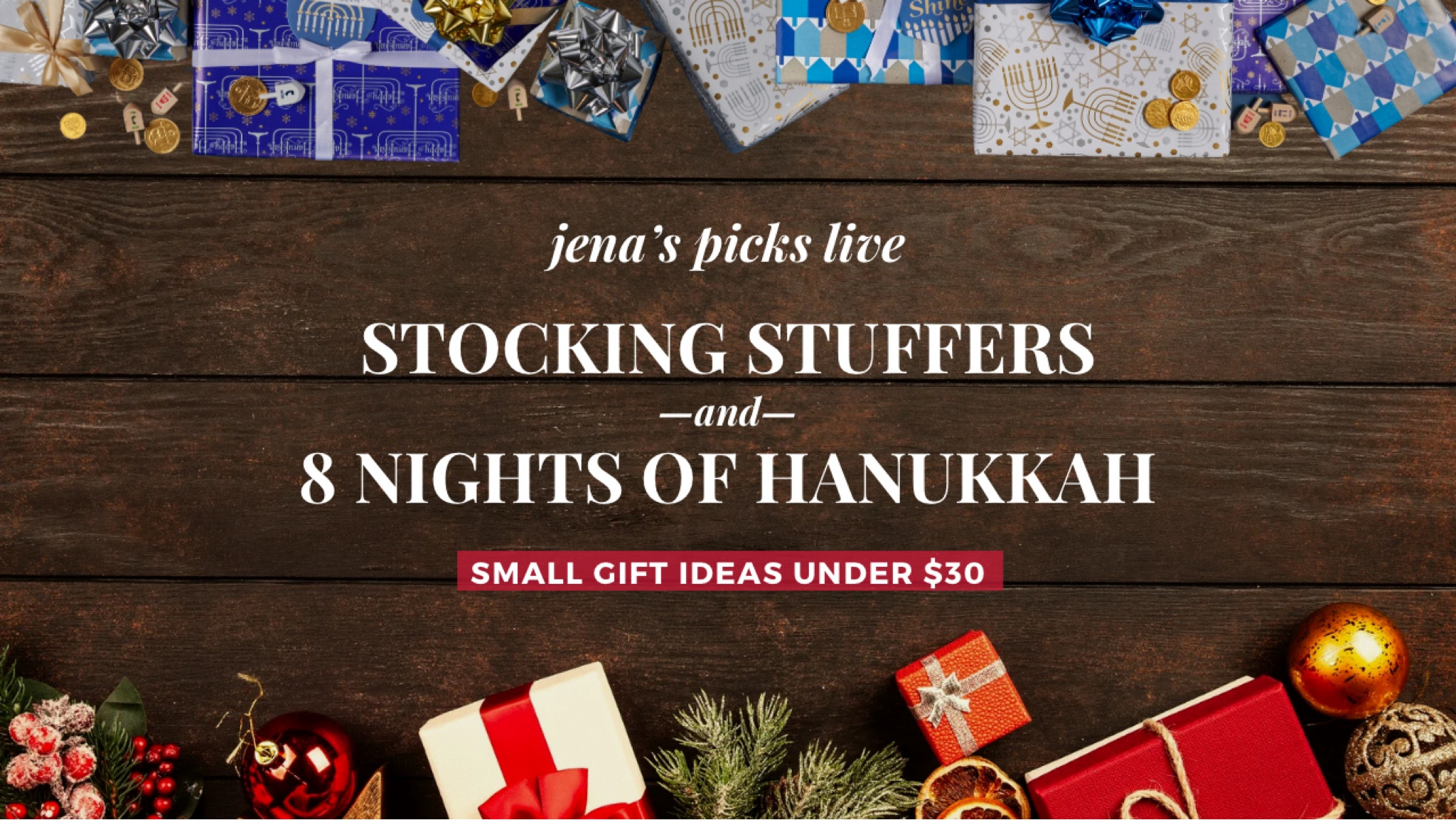 All Jena’s Picks items on my YouTube live can be found at www.jenaspicks.com. Everything else is linked here!

Don’t forget to subscribe to my channel and watch my live show every Thursday 9pm ET!

#LTKHoliday #LTKWatchNow #LTKGiftGuide