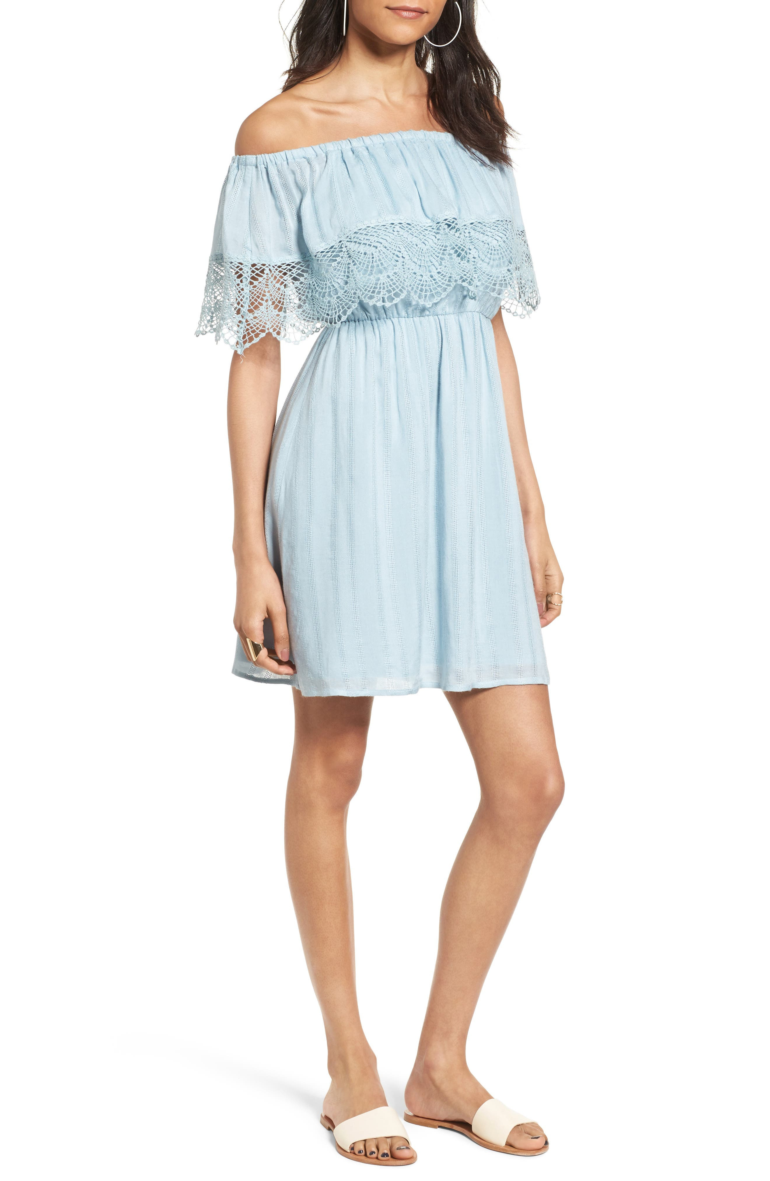 Off the Shoulder Dress | Nordstrom