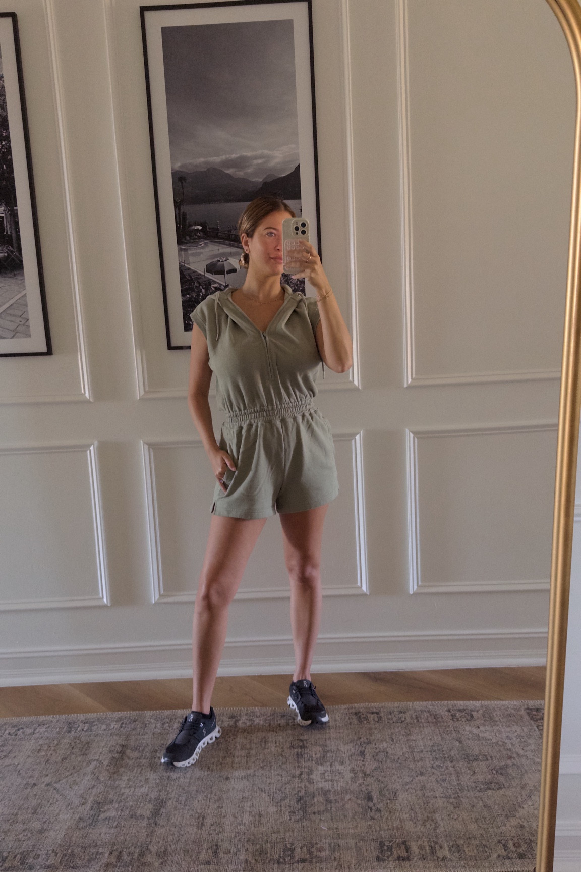 Jumpsuit shorts workout lounge wear sage green

#LTKFindsUnder100 #LTKStyleTip #LTKFitness