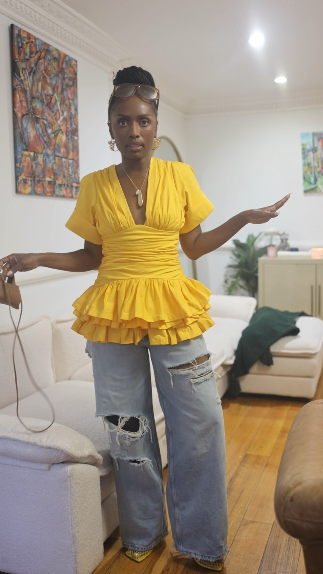 Cute casual outfit. Linking Zara jeans and Lorvae top 🥂 

#LTKootd #LTKgrwm