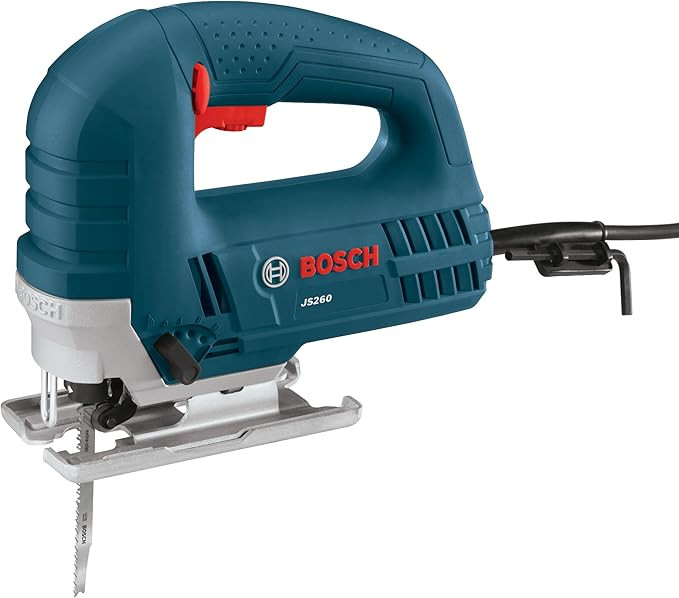 BOSCH JS260 120-Volt Top-Handle Jigsaw,Blue,6.0 Amp | Amazon (US)