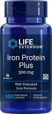 Iron Protein Plus 300mg by Life Extension  -  100 Capsule | Target