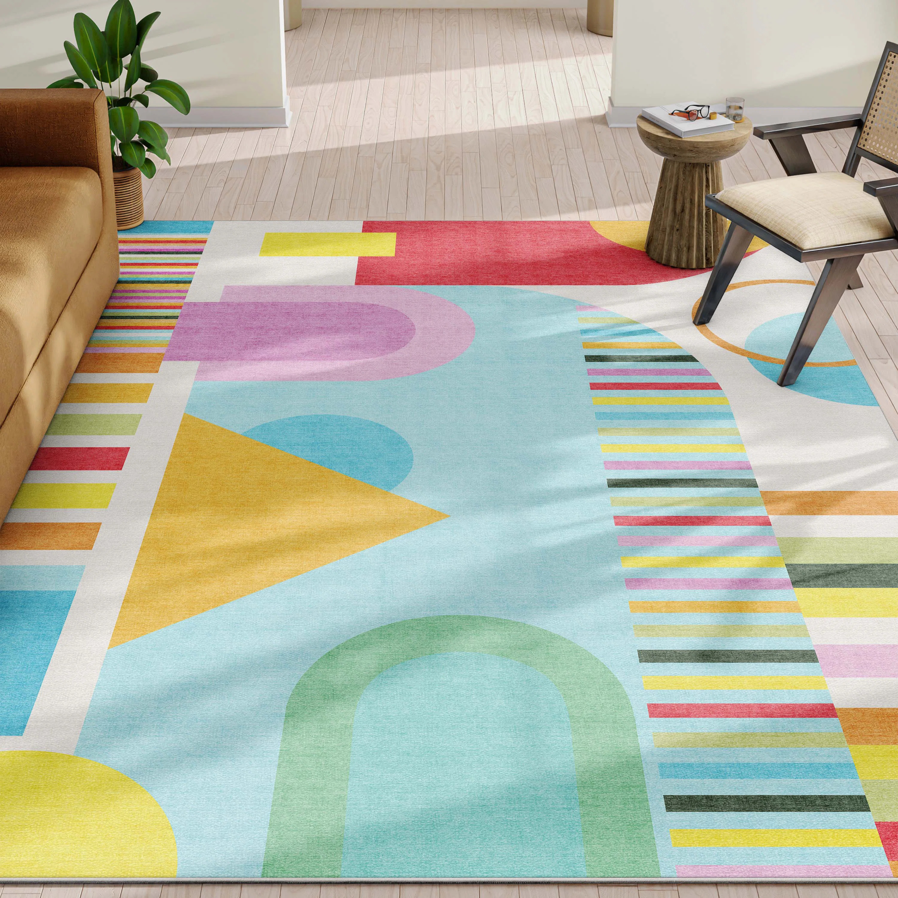 Well Woven Crayola Modern Parade Multi Color Area Rug & Reviews | Wayfair | Wayfair North America