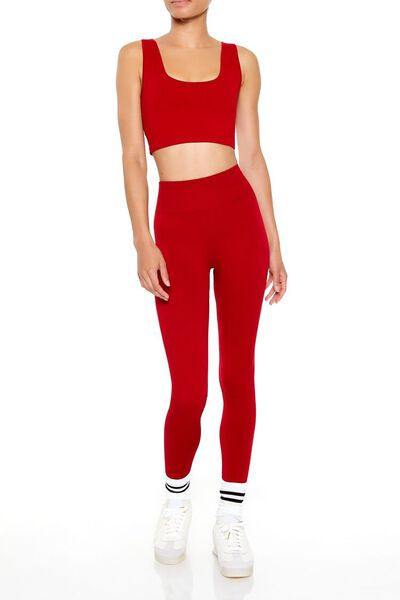 Active Seamless Uplift Scrunch Leggings | Forever 21