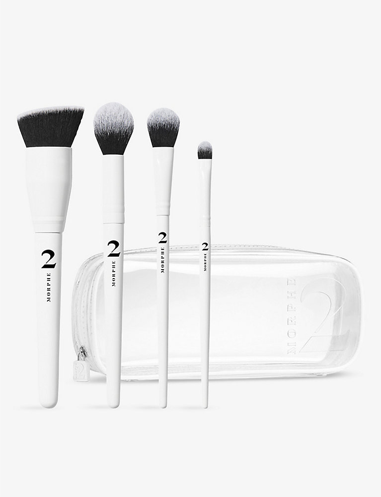 Morphe 2 The Sweep Life four-piece brush collection and bag | Selfridges